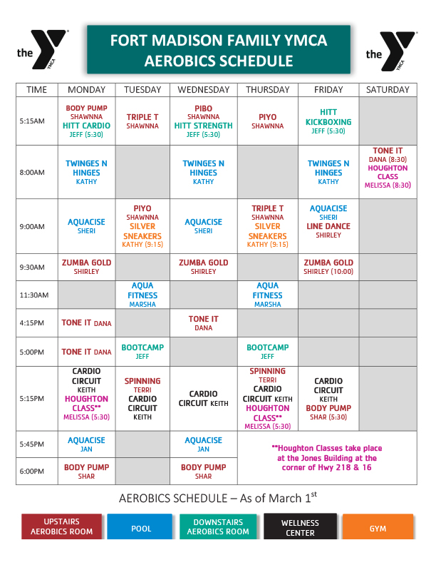 Classes – Fort Madison Family YMCA